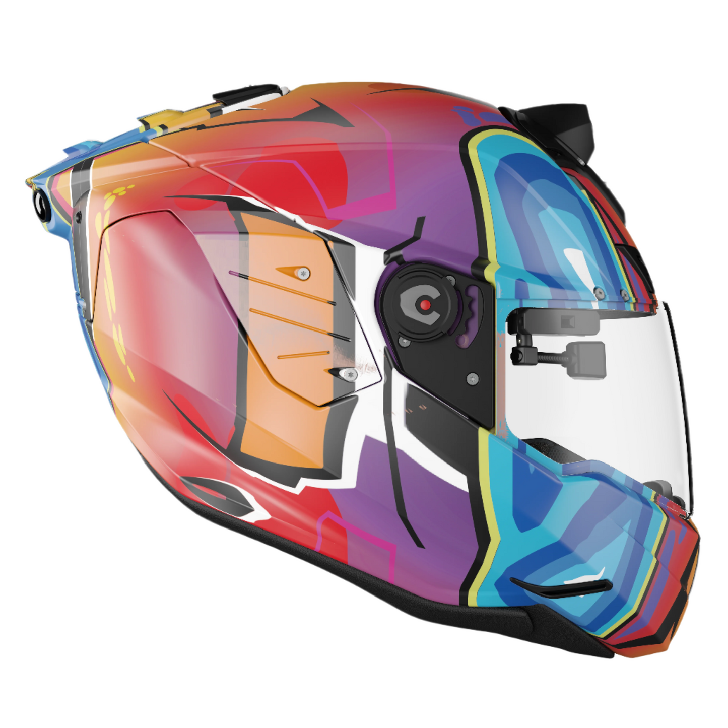 Enveloppe graphique pour casque ICH